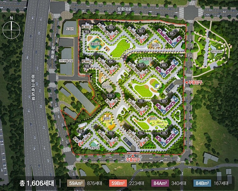 커뮤니티 시설과 단지 특화 공간